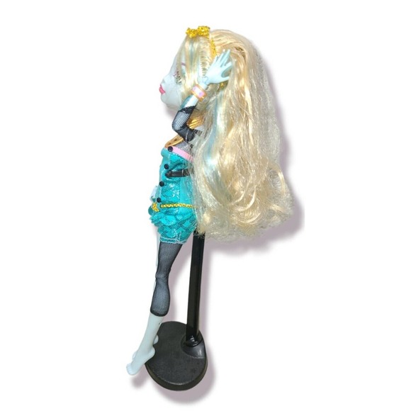 Monster High Doll Lagoona Blue School's Out incomplete with Stand - Picture 2 of 4